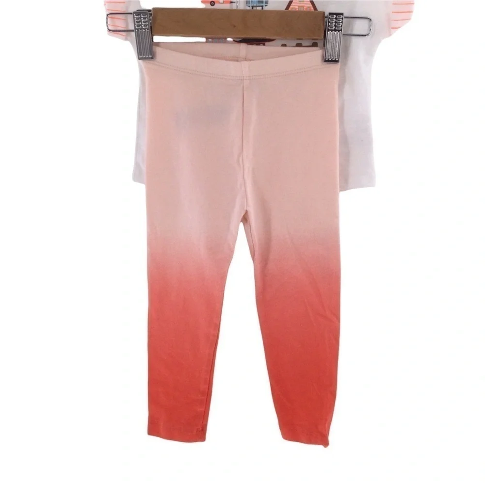 Cat & Jack Cap Sleeve Top &‎ Old Navy Leggings